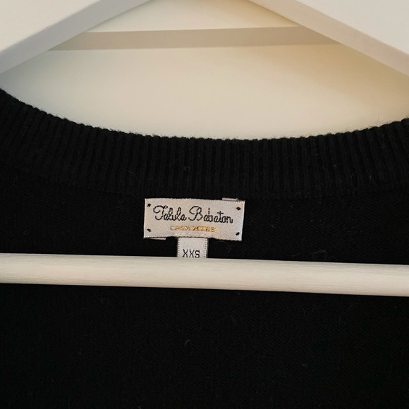 Aritzia | Black Tulula Babaton Knit Cashmere Sweater Vest XXS - Picture 2 of 5